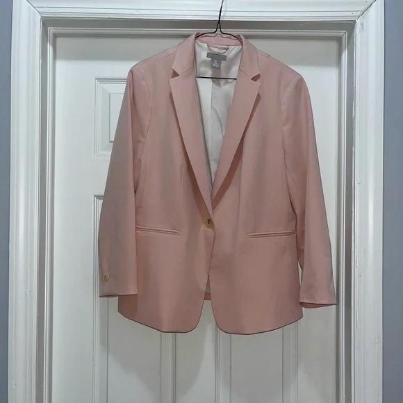 Blush pink blazer - Picture 1 of 3